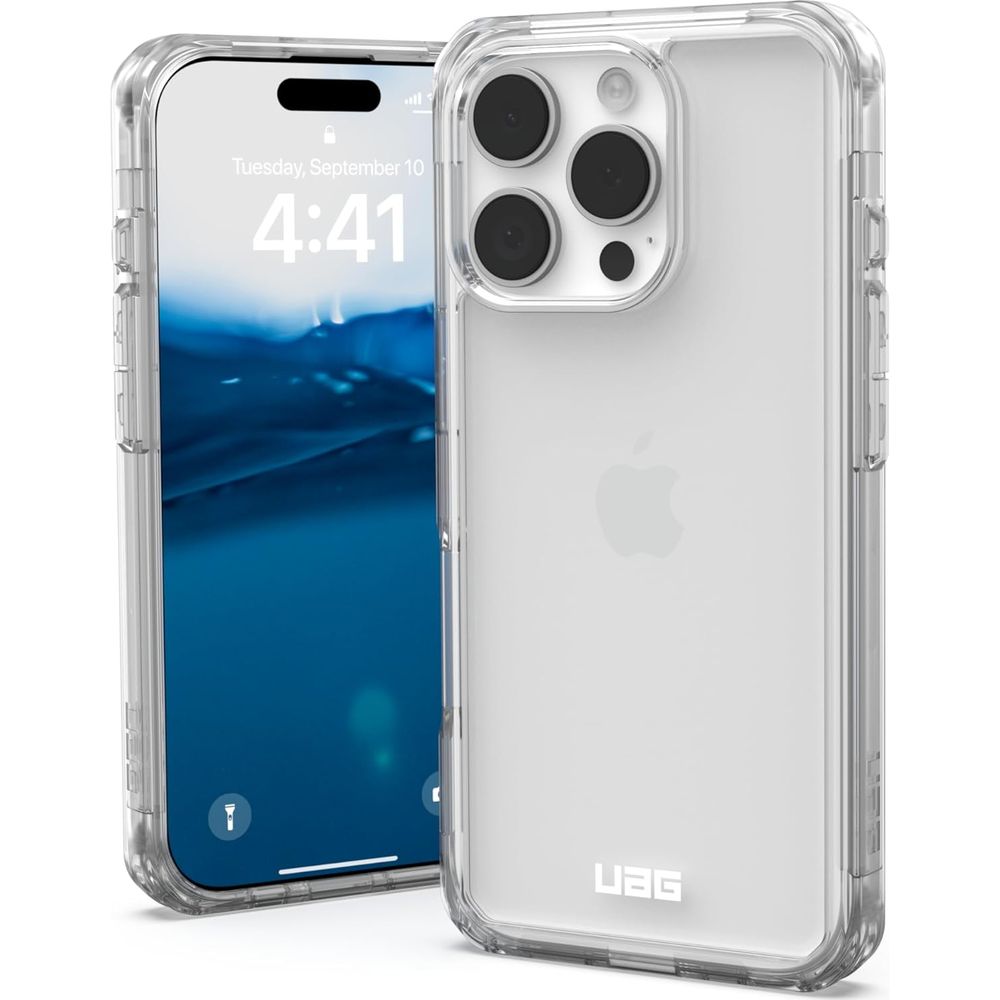 Etui pancerne Urban Armor Gear Plyo do Apple iPhone 16 Pro, przezroczyste